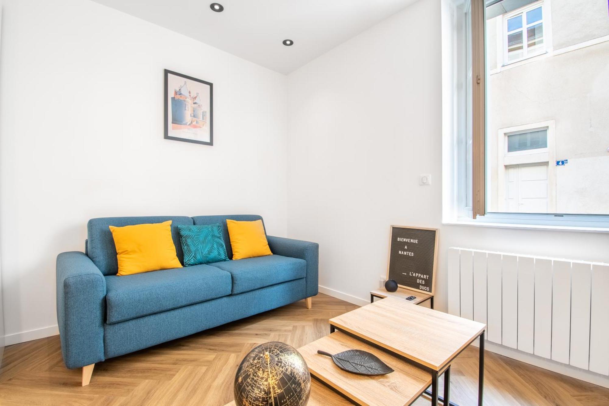 L'Appartement Des Ducs Avec Baignoire Double Nantes Exteriör bild
